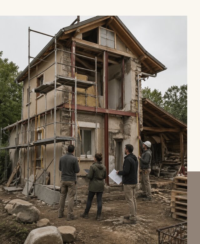 Реконструкция загородного дома под ключ в Горном-Алтайске от бюро