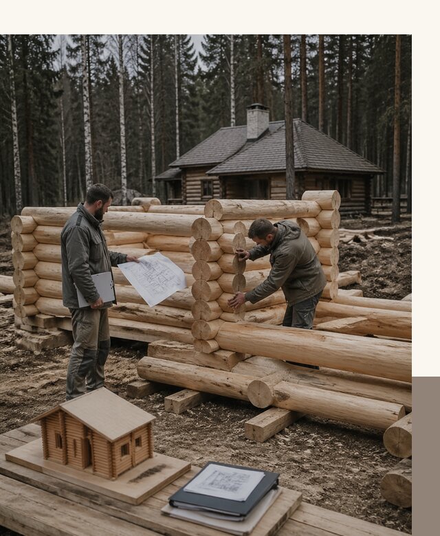 Проектирование и строительство домов из бревна в Горном-Алтайске